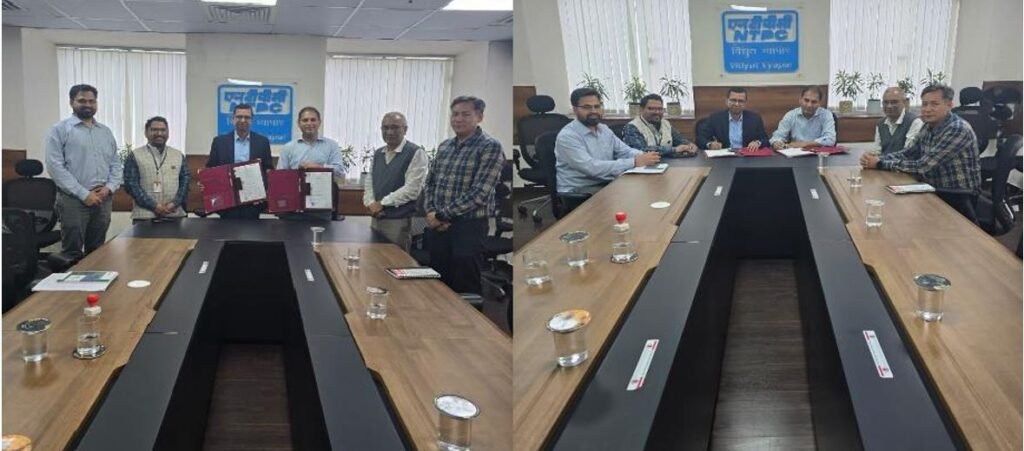 NTPC and NVVN Sign MoU for Collaboration in Carbon Management and Trading of Carbon Credits NTPC and NVVN Sign MoU for Collaboration in Carbon Management and Trading of Carbon Credits