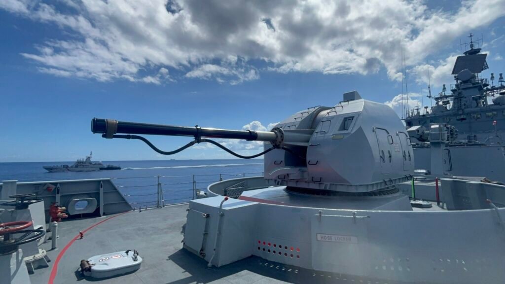 Indian Navy Ship INSTrikand Reaches Mauritius to Participate in PASSEX