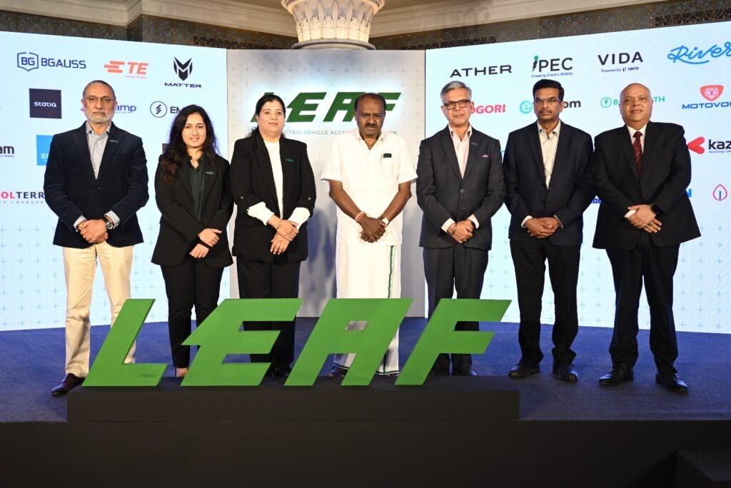 EV: Industry leaders unite to launch LEAF to advance India’s Charging  Ecosystem