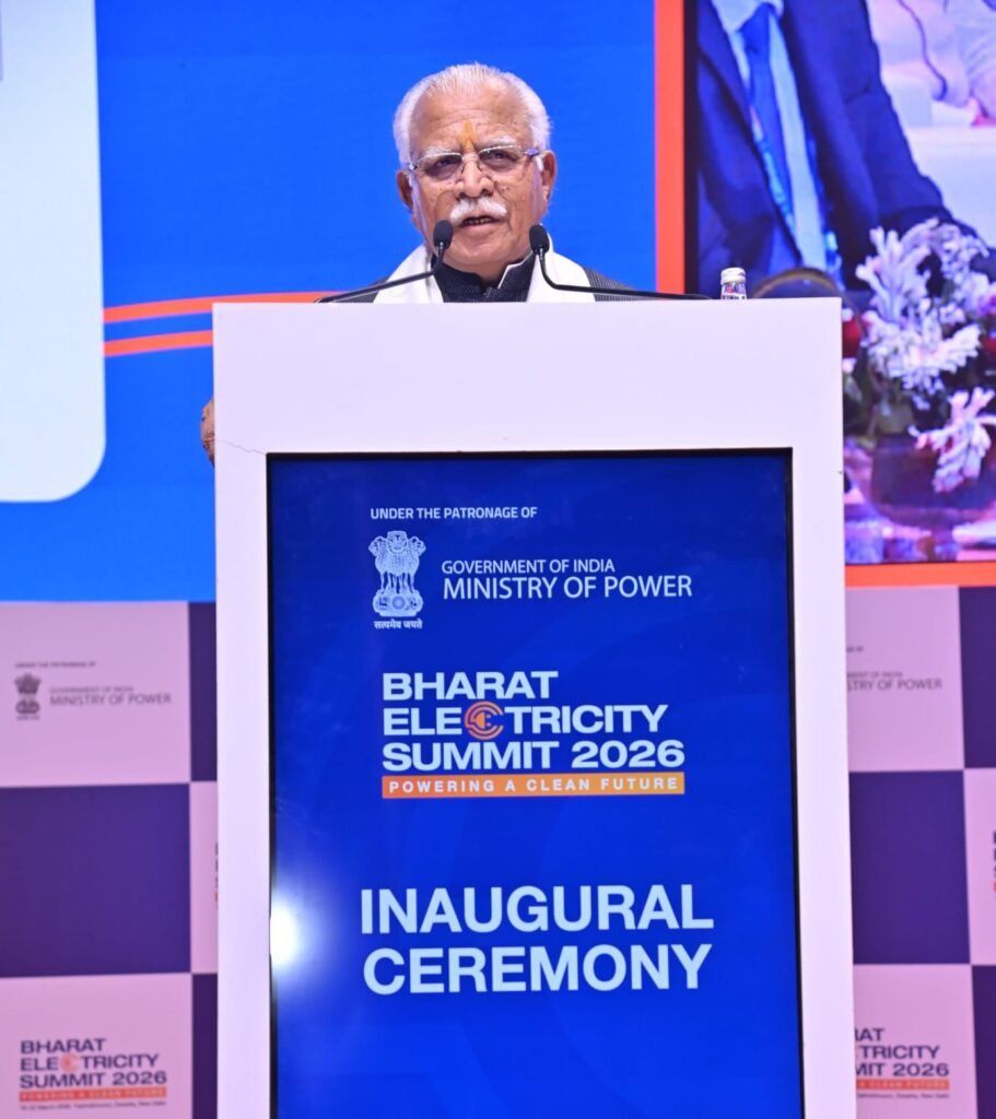 Power Minister Manohar Lal Chairs Ministerial Meet with States and UTs at Bharat Electricity Summit 2026