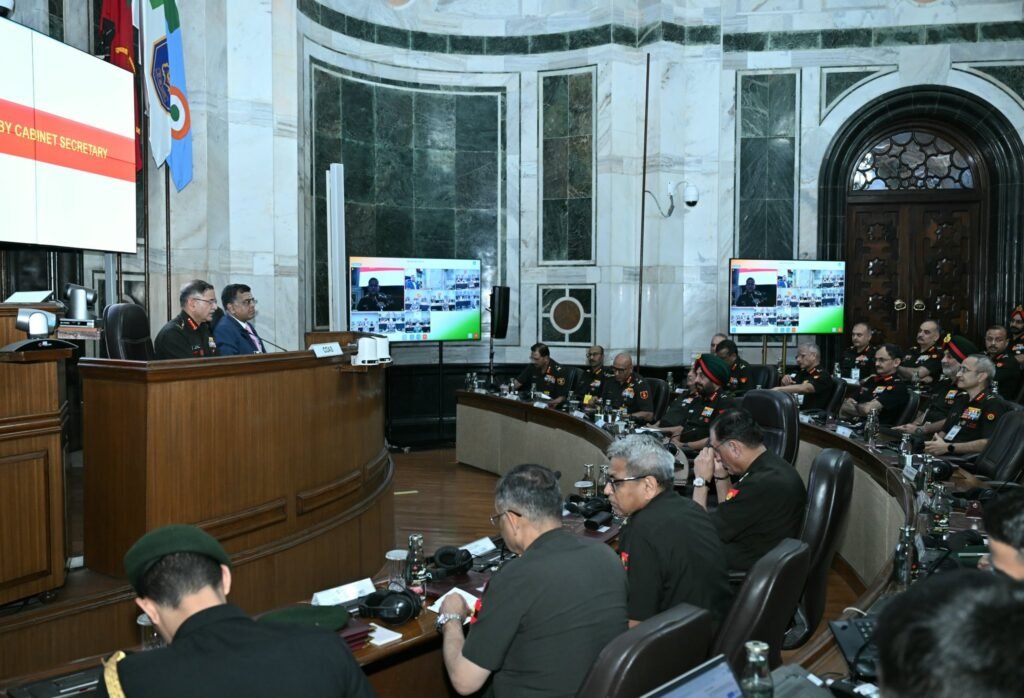 Cabinet Secretary T V Somanathan Addresses Army Commanders’ Conference; Says, ‘Atmanirbharta not just as a policy, but as a mindset’ Cabinet Secretary T V Somanathan Addresses Army Commanders’ Conference; Says, ‘Atmanirbharta not just as a policy, but as a mindset’