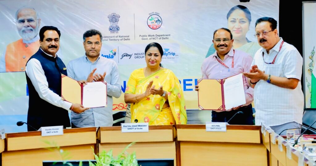 Godrej Partners with Delhi Government for Restoration and Beautification of Netaji Subhash Place Flyover