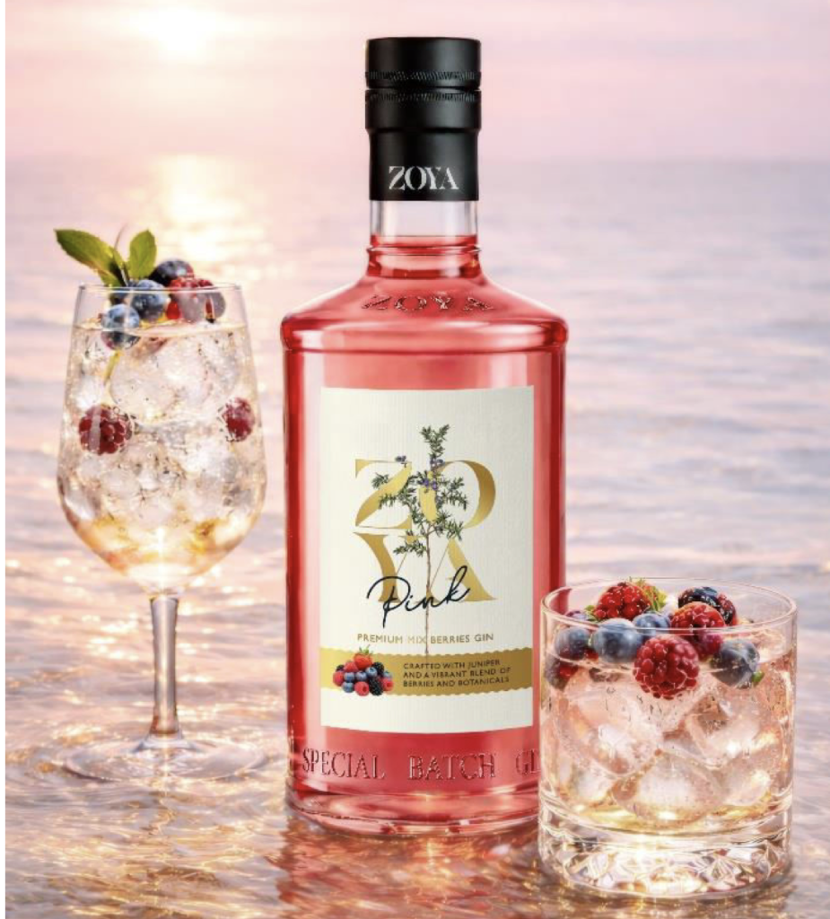 ABD Maestro Expands Premium Gin Portfolio with Launch of ZOYA Pink Mix Berries Gin