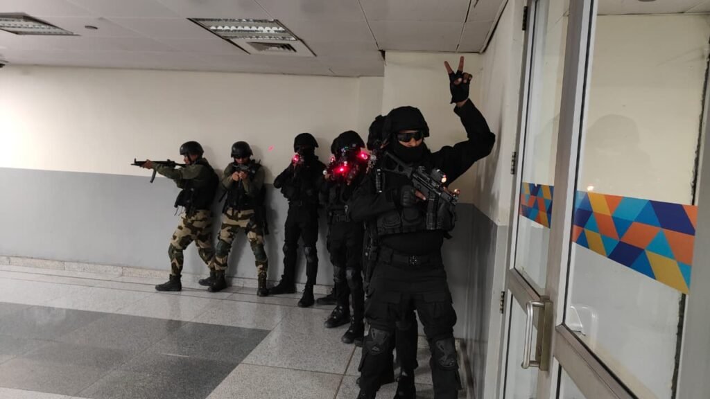 Joint Counter-Terrorist Mock Exercise Conducted at IGI Airport Delhi