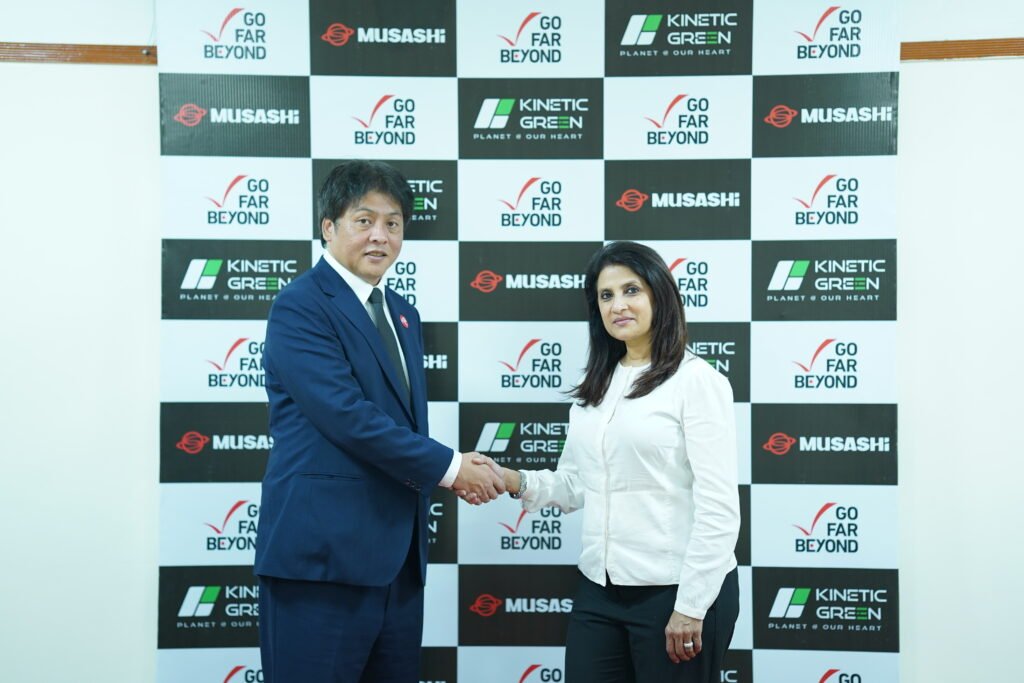 Musashi India Signs LOI with Kinetic Green to Supply Integrated 2W Electric Powertrain Systems