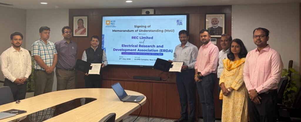 REC Signs MoU with ERDA to Strengthen Quality Assurance under RDSS REC Signs MoU with ERDA to Strengthen Quality Assurance under RDSS