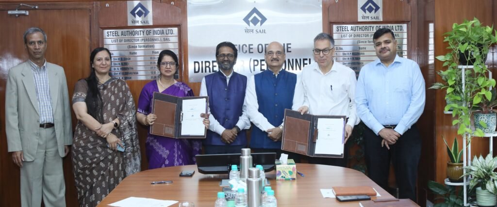 SAIL signs MoU with MDI, Gurgaon for Executive Education Program