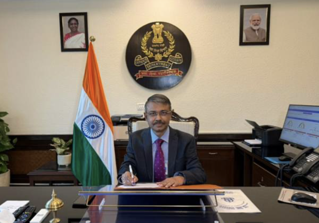 Anugraha Narayana Das takes charge as Controller General of Defence Accounts Anugraha Narayana Das takes charge as Controller General of Defence Accounts