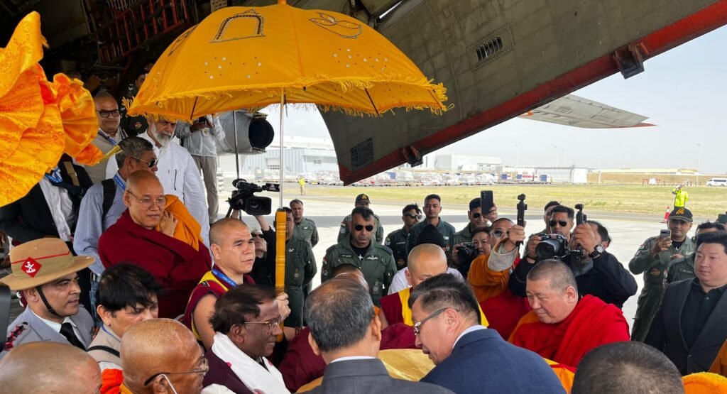 Indian Air Force Airlifts Sacred relics of Lord Buddha to Mongolia