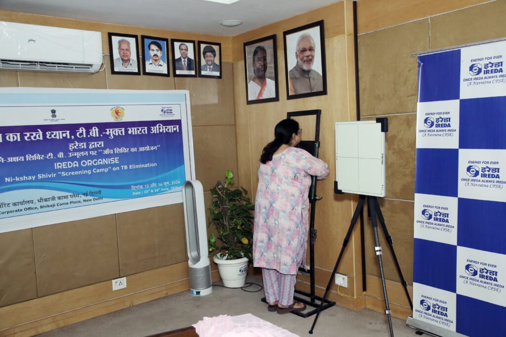 IREDA Joins 100-Day TB Mukt Bharat Drive with Screening Camp