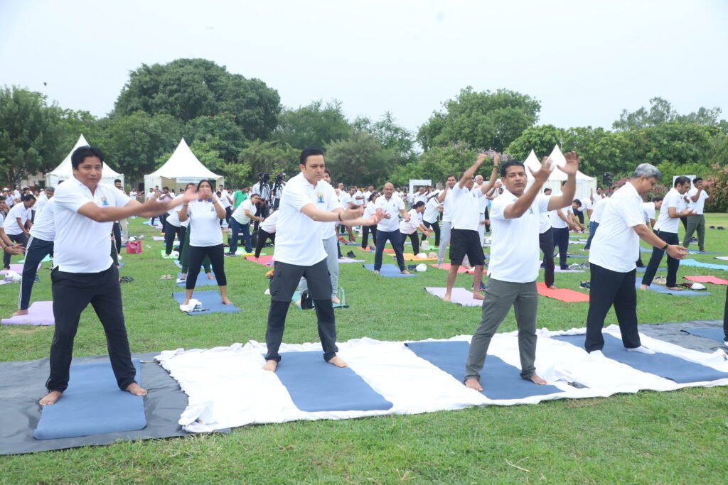 IREDA Celebrates 12th International Day of Yoga with MNRE and SECI