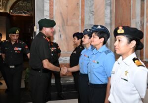 #COAS General Dhiraj Seth with the Women Officers