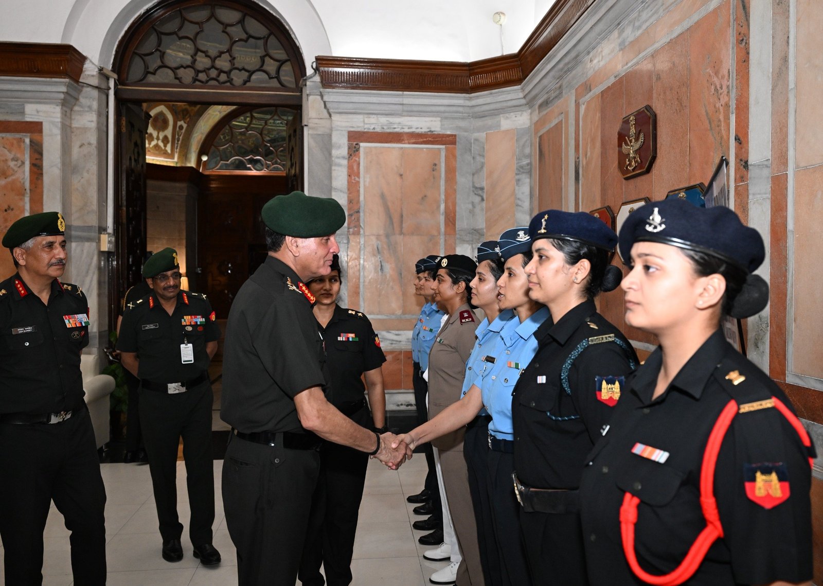 #COAS General Dhiraj Seth with the Women Officers