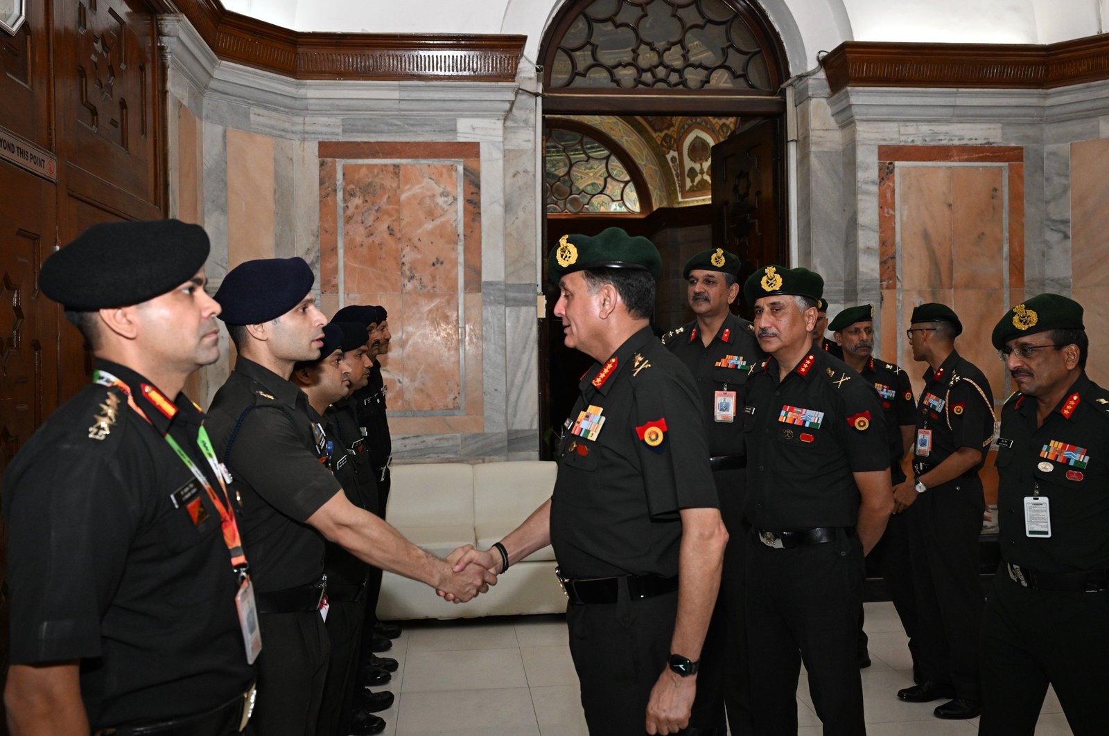 #COAS General Dhiraj Seth with Army Officers