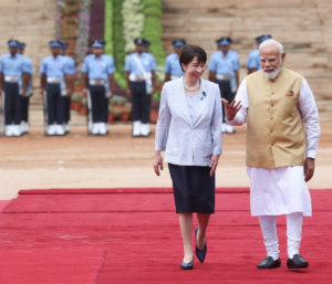 Prime Minister Narendra Modi With Japan's PM Sanae Takaichi