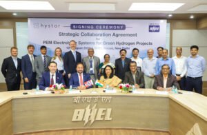 BHEL Enters Into Strategic tie-up with Hystar AS, Norway for PEM Electrolyser Systems