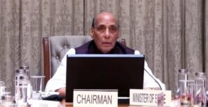 Defence Minister (Raksha Mantri) Rajnath Singh