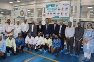 Sri Lankan Energy Minister Anura Karunathilaka Visits JAKSON Group’s Greater Noida Manufacturing Facility