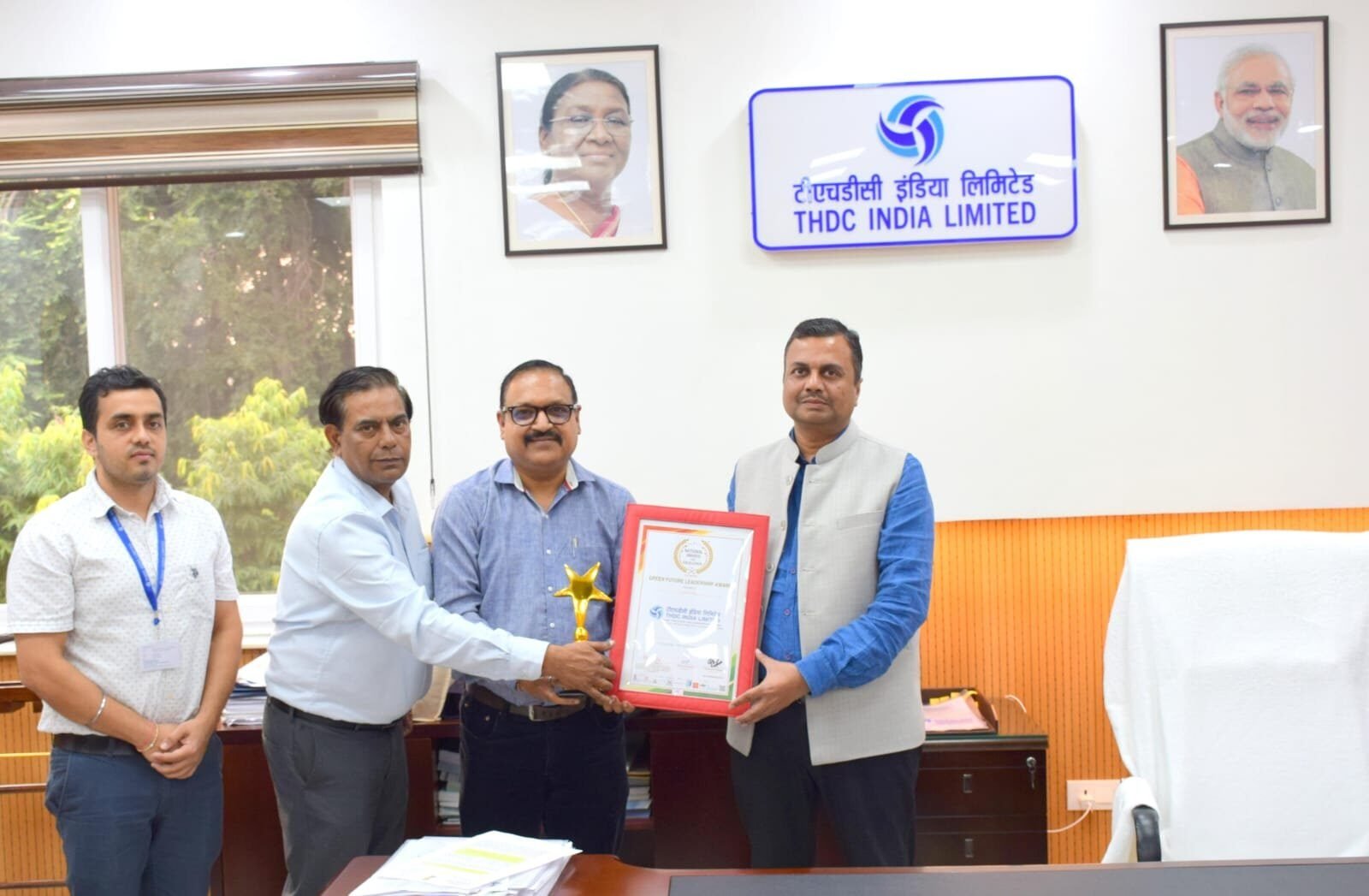 THDC India Wins ‘Green Future Leadership Award’