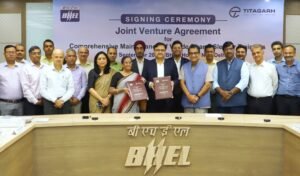 BHEL signs Joint Venture Agreement with TRSL for Comprehensive Maintenance of Vande Bharat Sleeper Trainsets