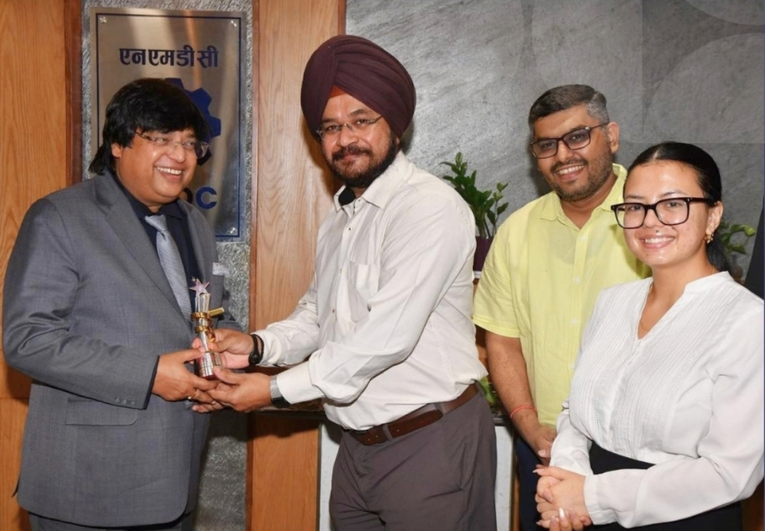 NMDC Wins BML Munjal Awards