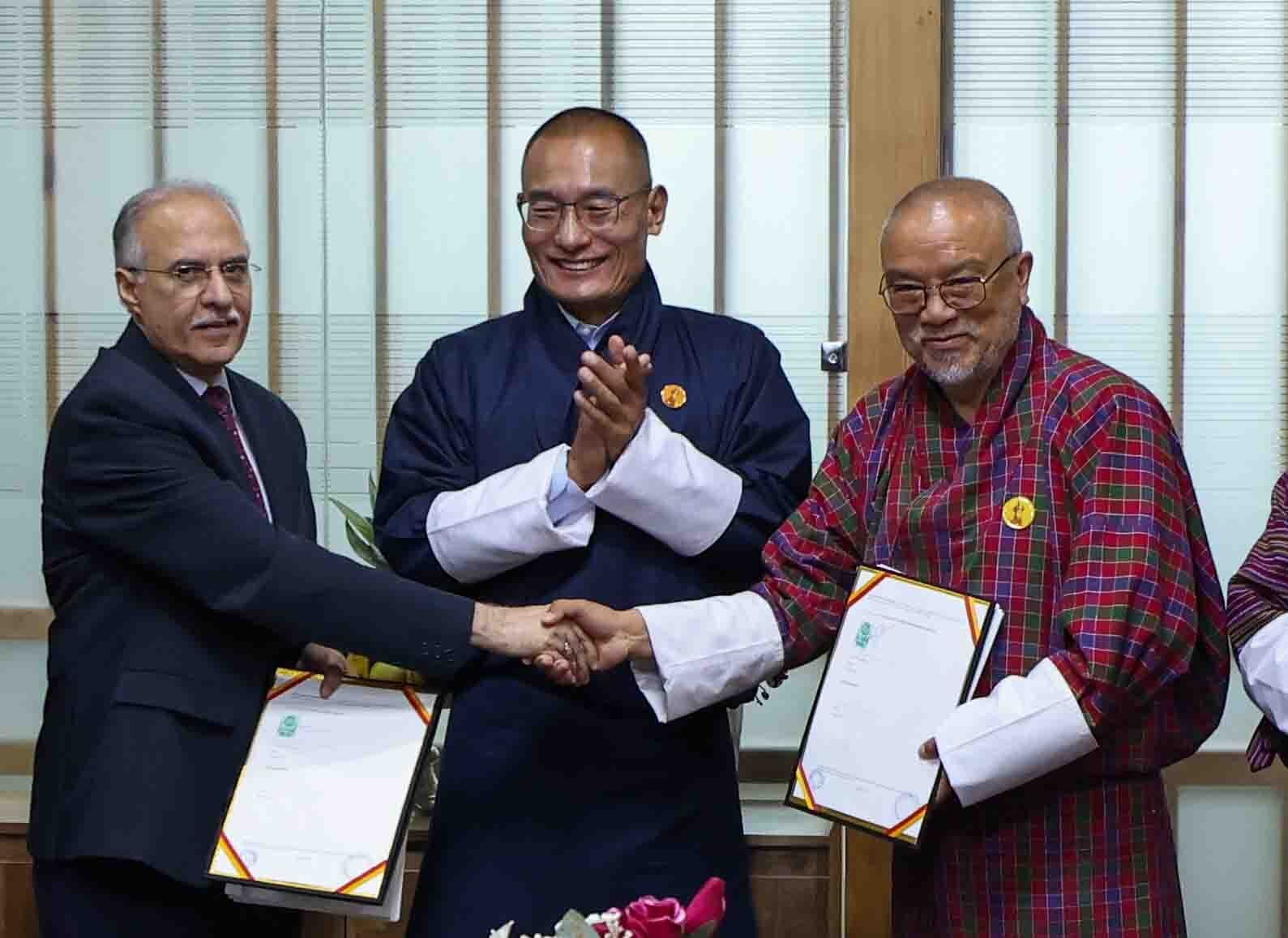 Adani Power and Druk Green Power to set up the 770 MW Chamkharchhu-I Hydropower Project in Bhutan