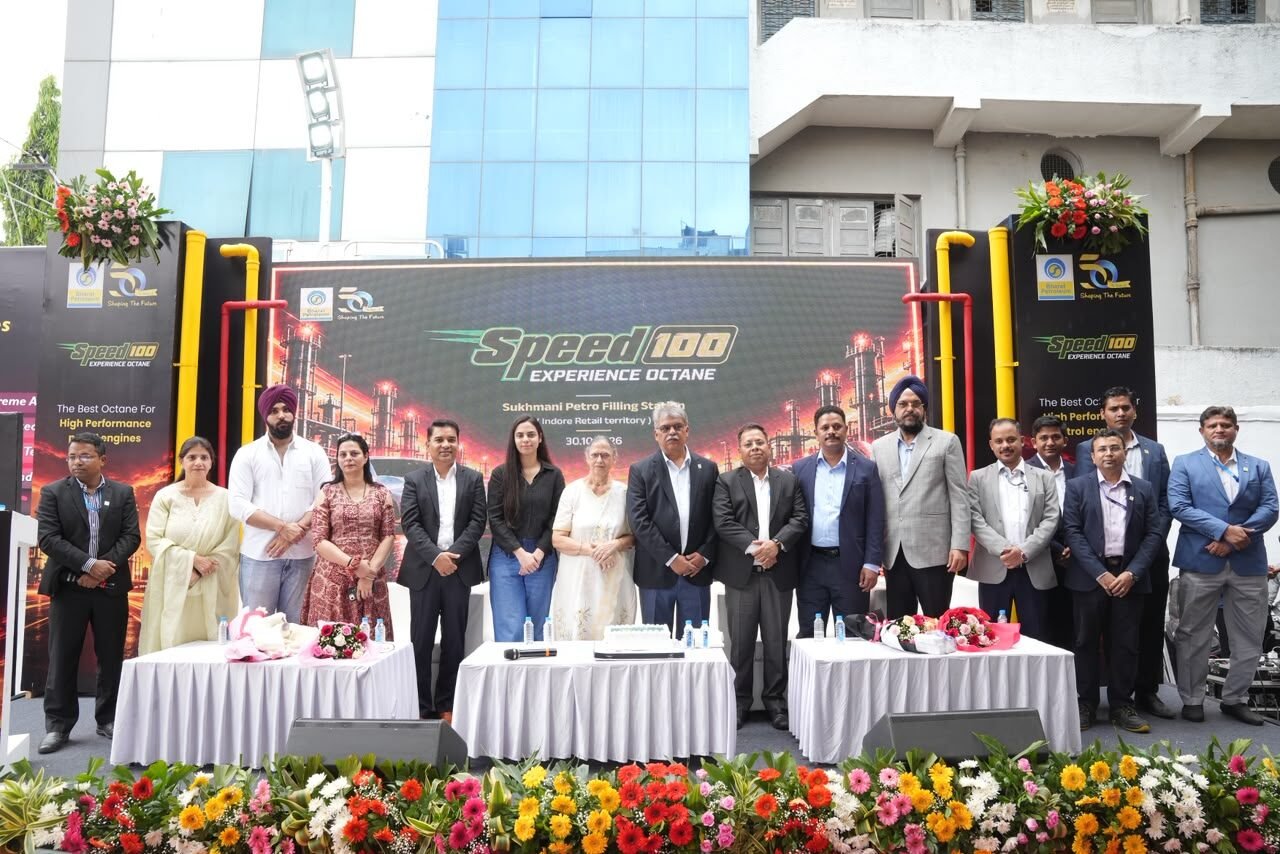 BPCL Launches SPEED 100 Ultra-Premium Petrol in Indore