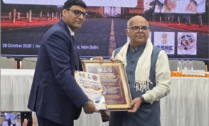 CUH Vice-Chancellor Prof. Tankeshwar Kumar Conferred with National Well-Being Leadership Award 2026