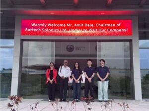 Aartech Solonics’ Subsidiary Faradigm Ultracapacitors Signs MoU with China’s Titan Smart Energy to Explore Energy Storage Opportunities in India